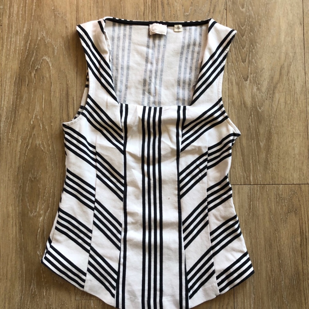 Anthropologie Tank Top with Square Neck